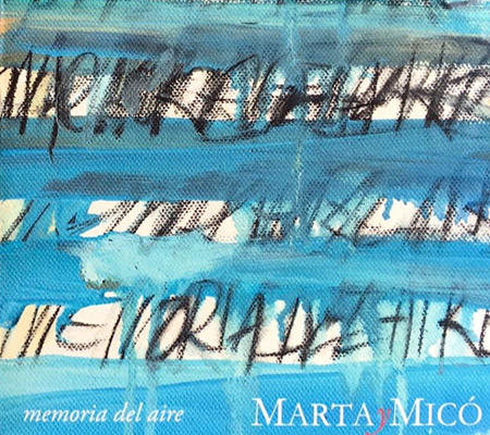 Portada del disco «Memoria del aire» de Marta y Micó.